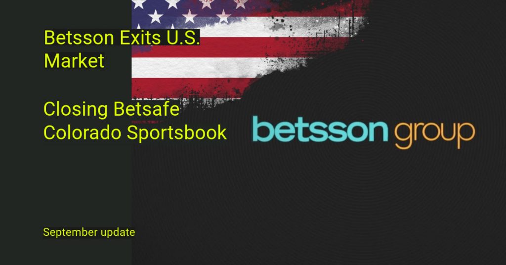 Betsson Exits U.S. Market, Closing Betsafe Colorado Sportsbook